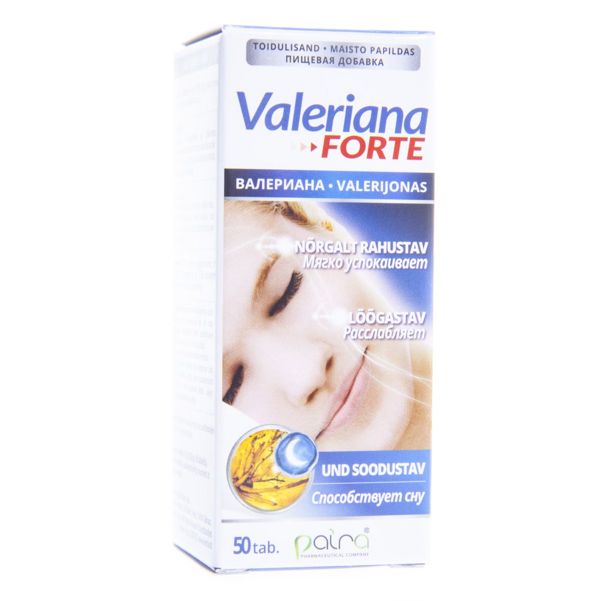 VALERIANA FORTE TBL 200MG N50 - Product Image