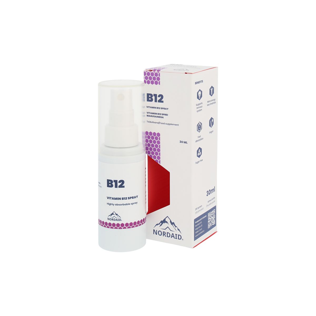 B12 VITAMIN ORAL SPRAY 30ML | Südameapteek