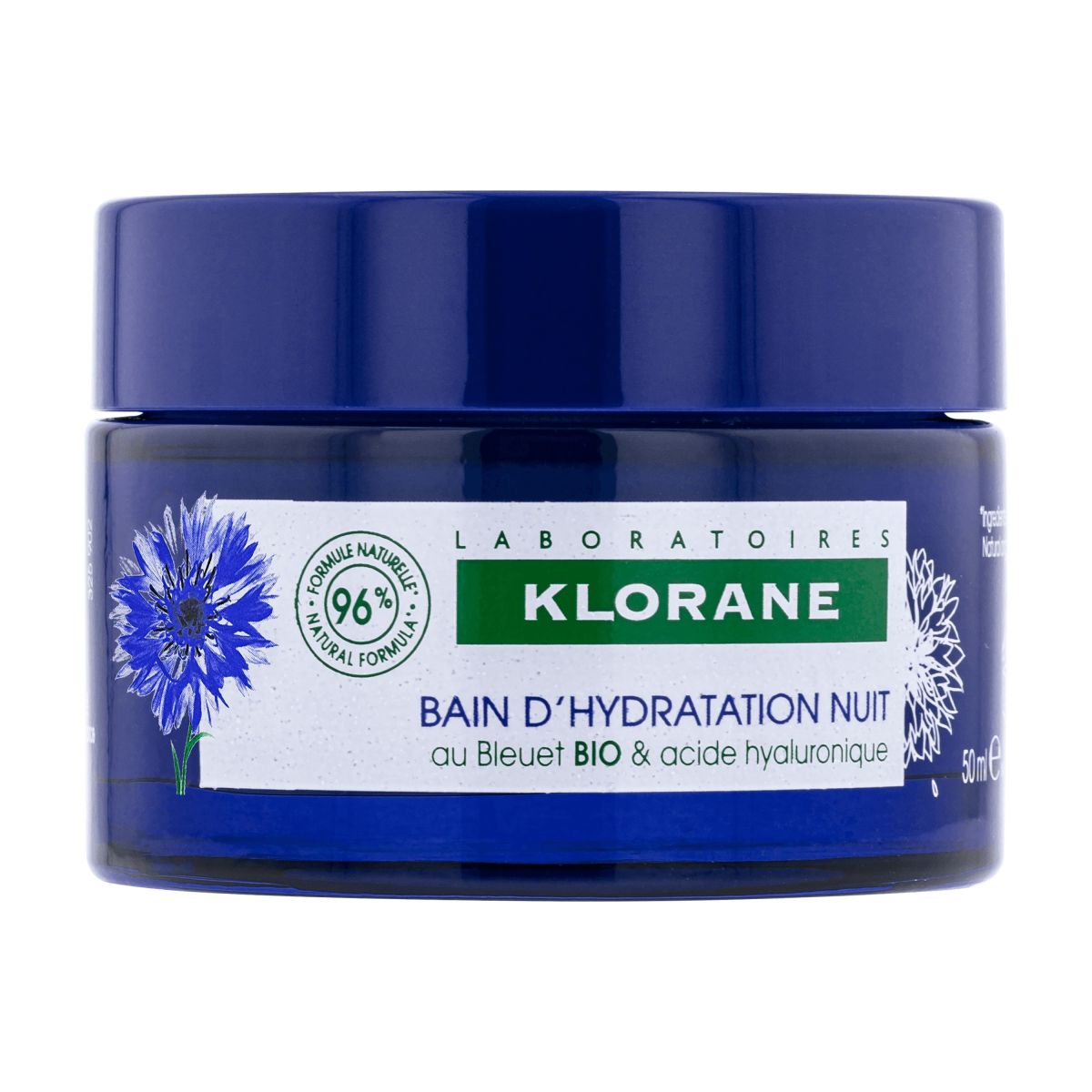 KLORANE ÖÖMASK TAASTAV ORGAANILISE RUKKILILLEGA 50ML - Product Image