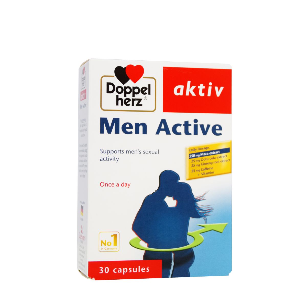 DOPPELHERZ MEN ACTIVE CAPS N30 - Product Image