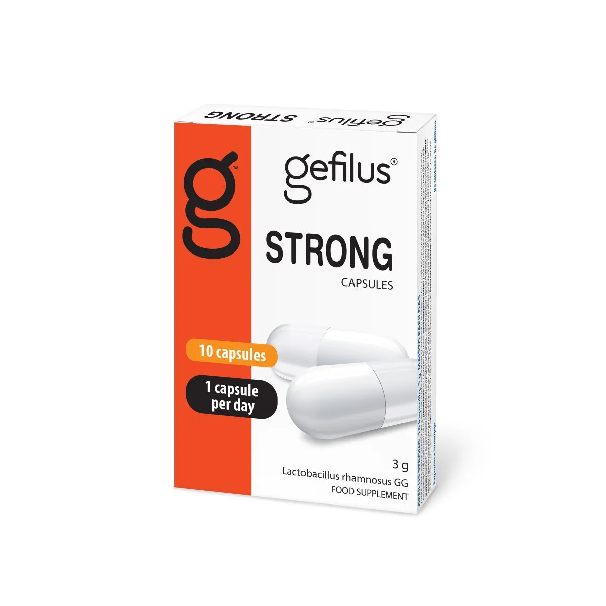 GEFILUS STRONG KAPSLID N10 - Product Image