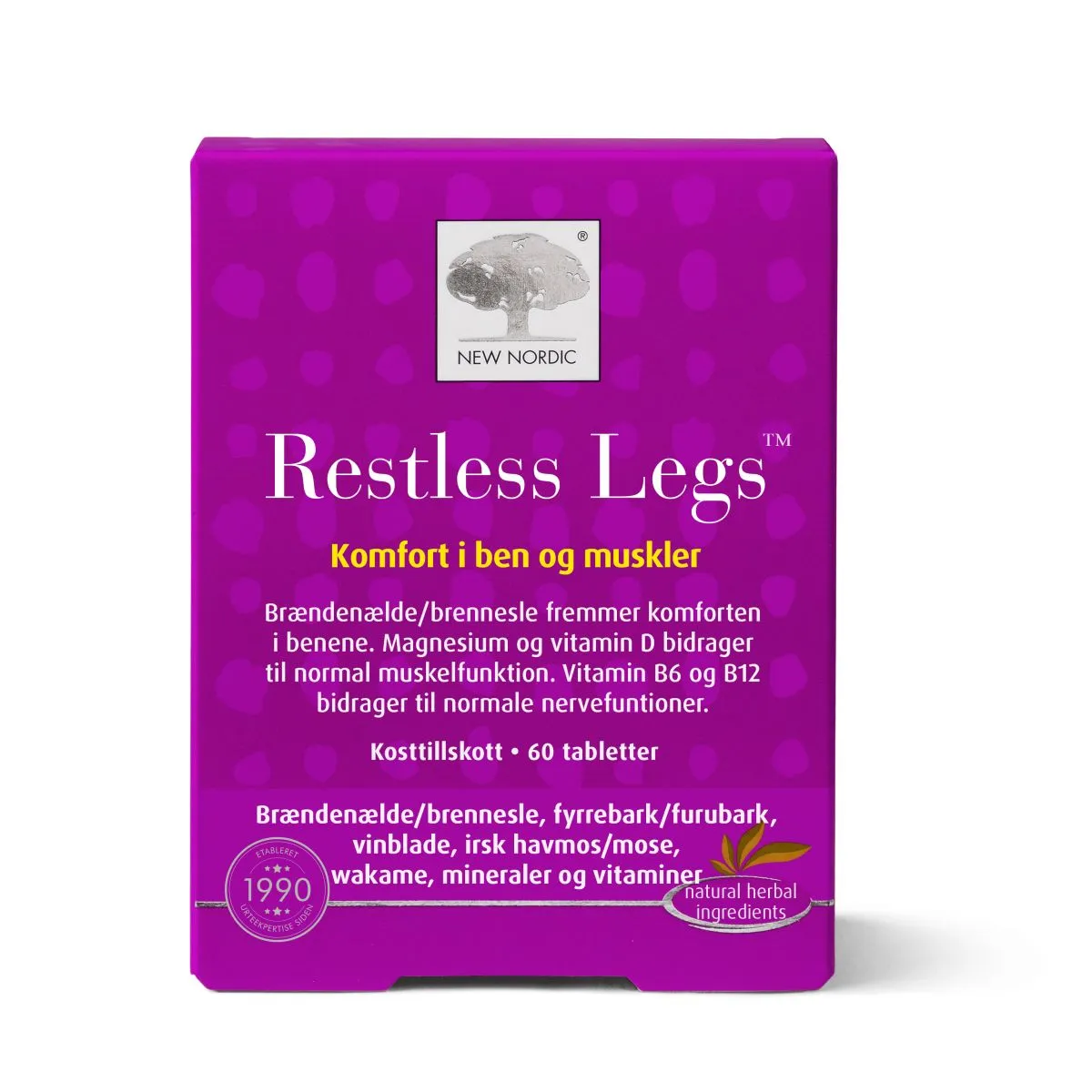 NEW NORDIC RESTLESS LEGS TBL N60 - Product Image