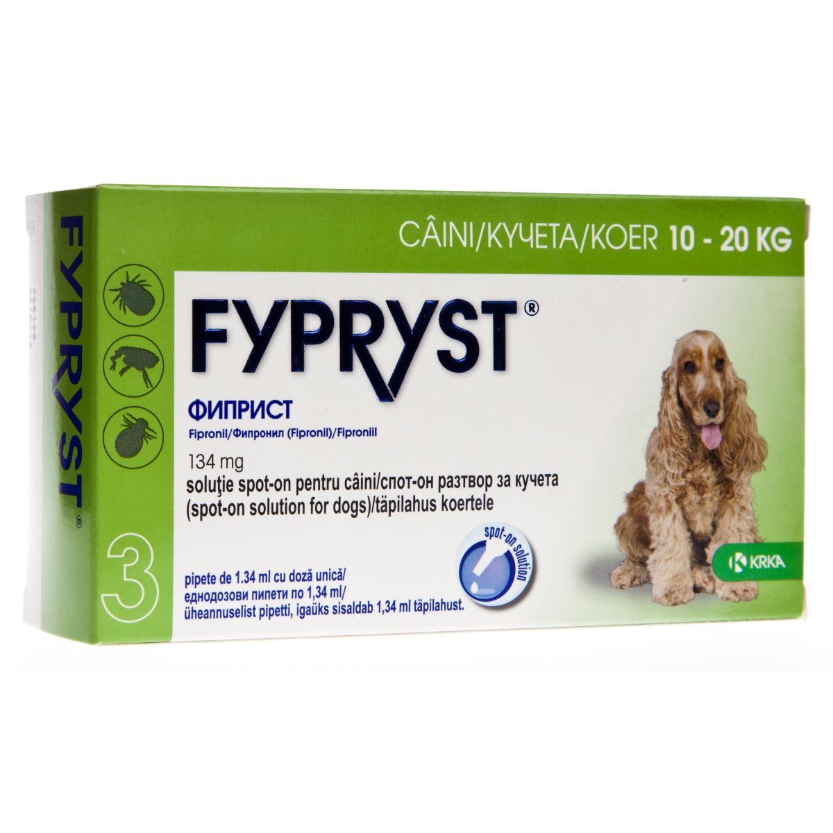 FYPRYST TÄPILAHUS 134MG/1,34ML 1,34ML N3 - Product Image