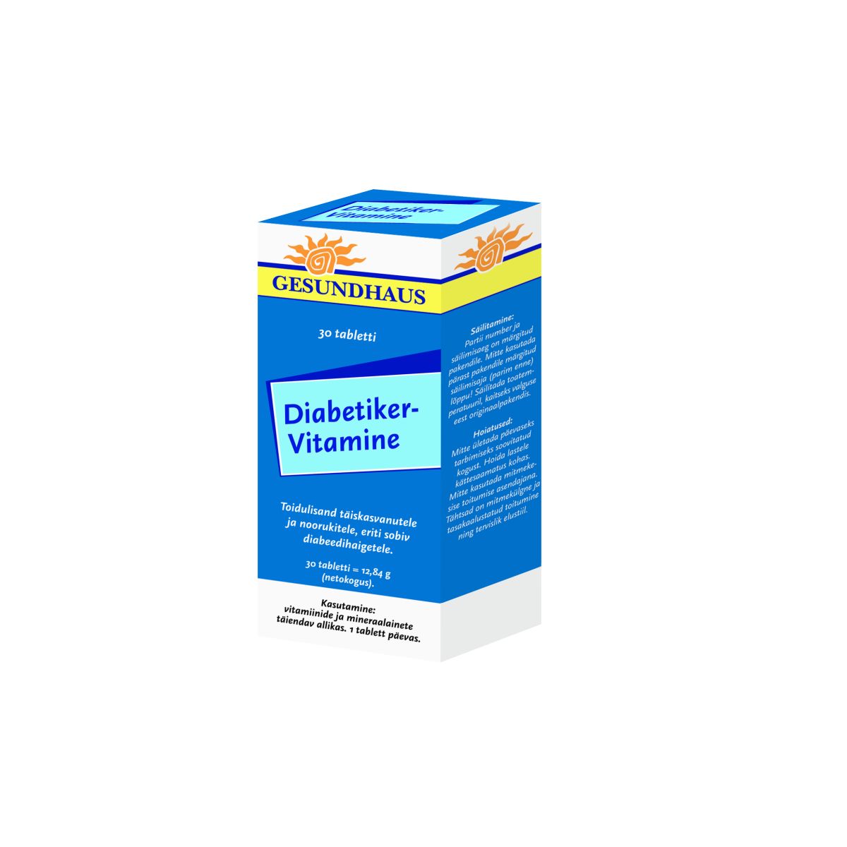 DIABETIKER VITAMINE TBL N30