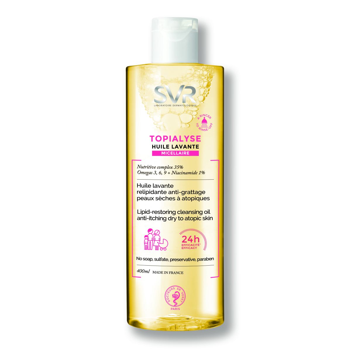 SVR TOPIALYSE PUHASTAV MITSELLAARÕLI 400ML - Product Image