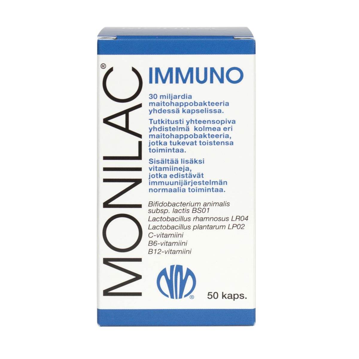 MONILAC IMMUNO KAPSLID N50 - Product Image