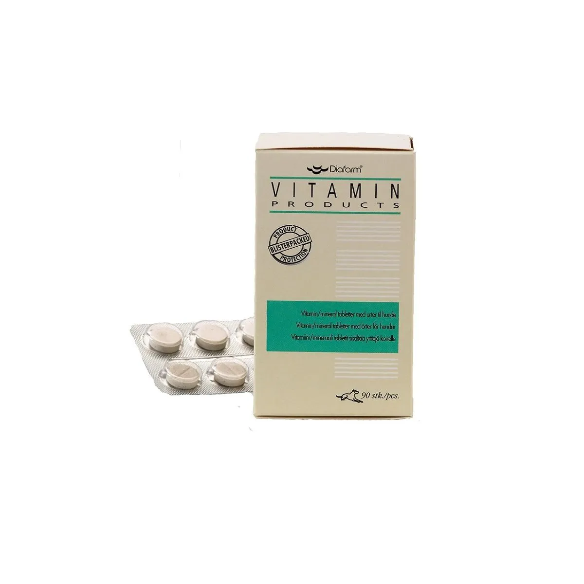 Diafarm Herbal toidulisand koertele N90 - Product Image