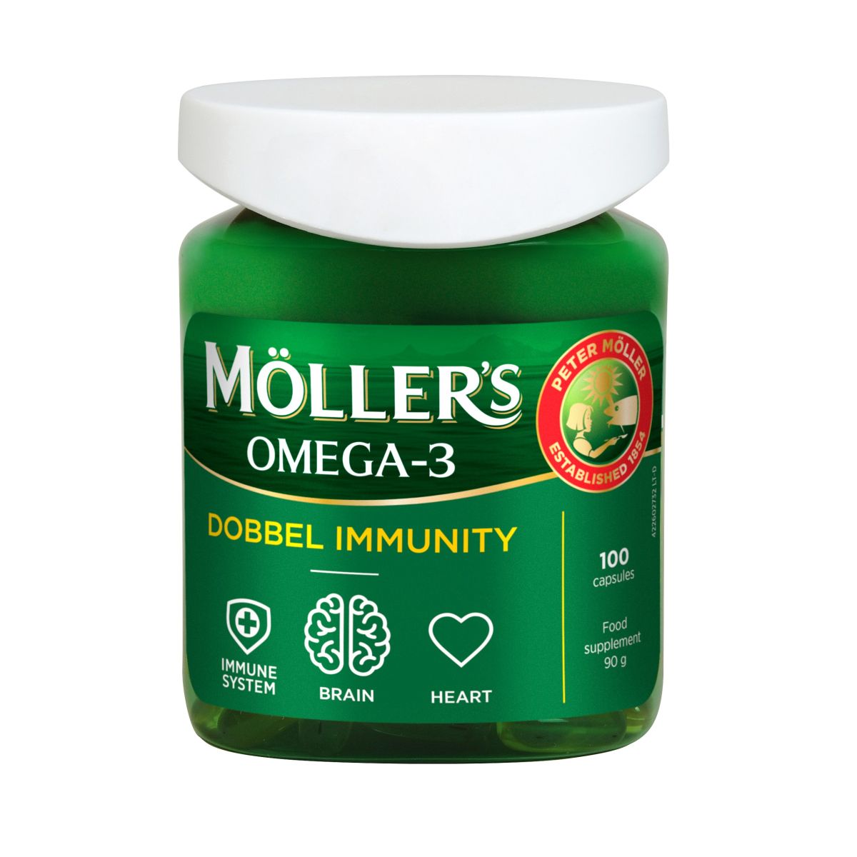 MÖLLERI DOBBEL IMMUNITY CAPS N100 - Product Image