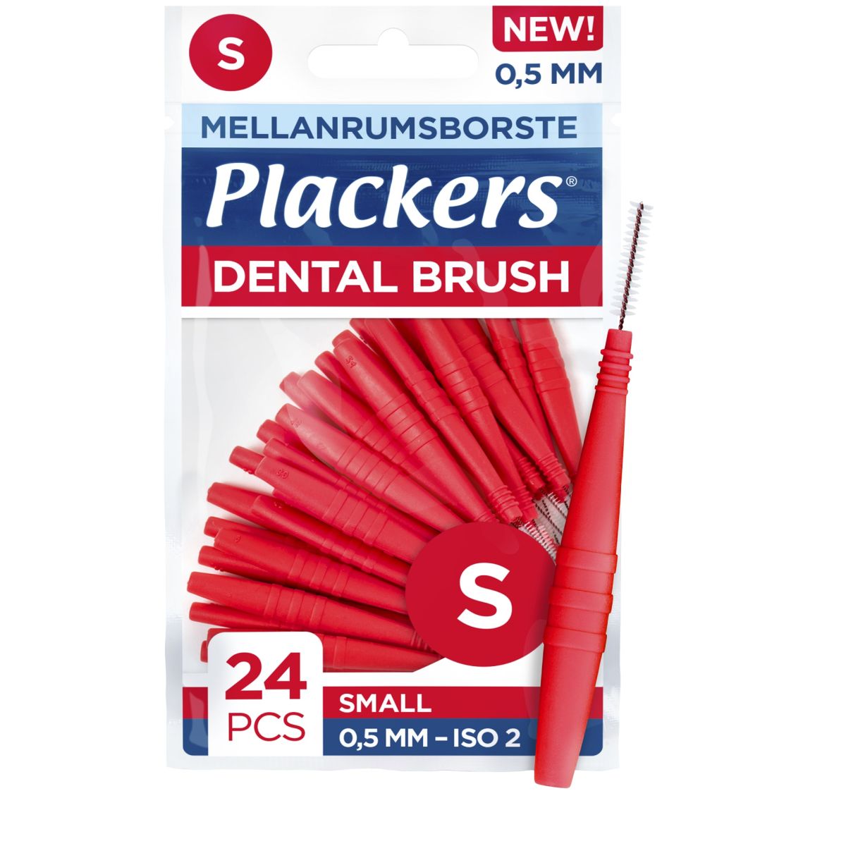 PLACKERS DENTAL BRUSH HAMBAVAHEHARI S 0,5MM N24 - Product Image