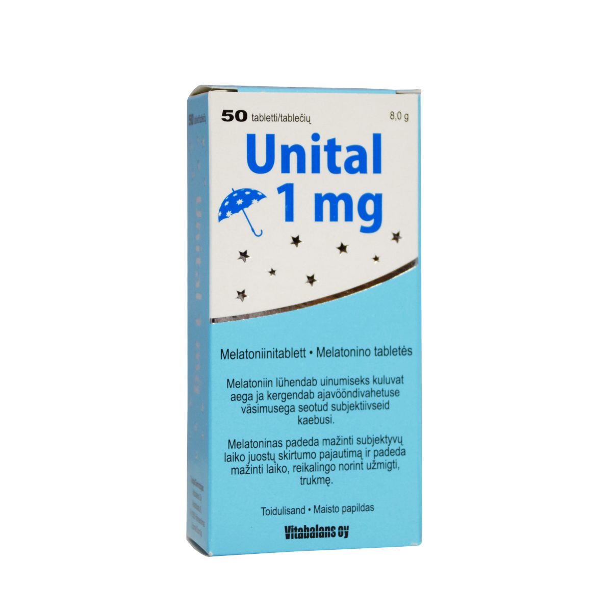 UNITAL TBL 1MG N50 - Product Image