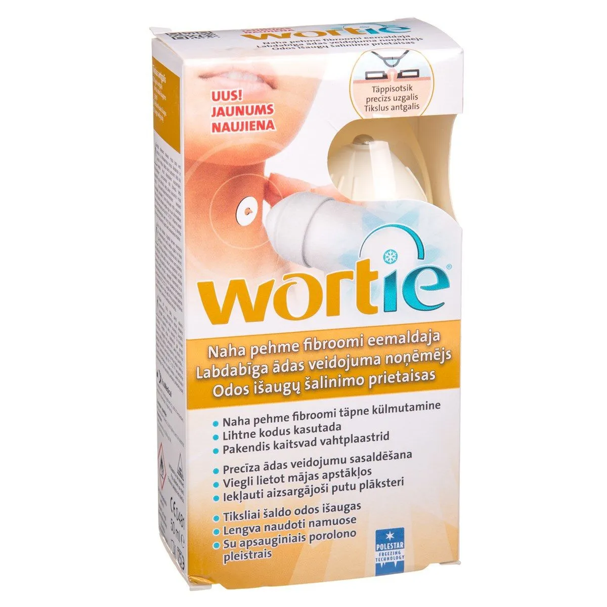 WORTIE NAHA PEHME FIBROOMI EEMALDAJA 50ML - Product Image