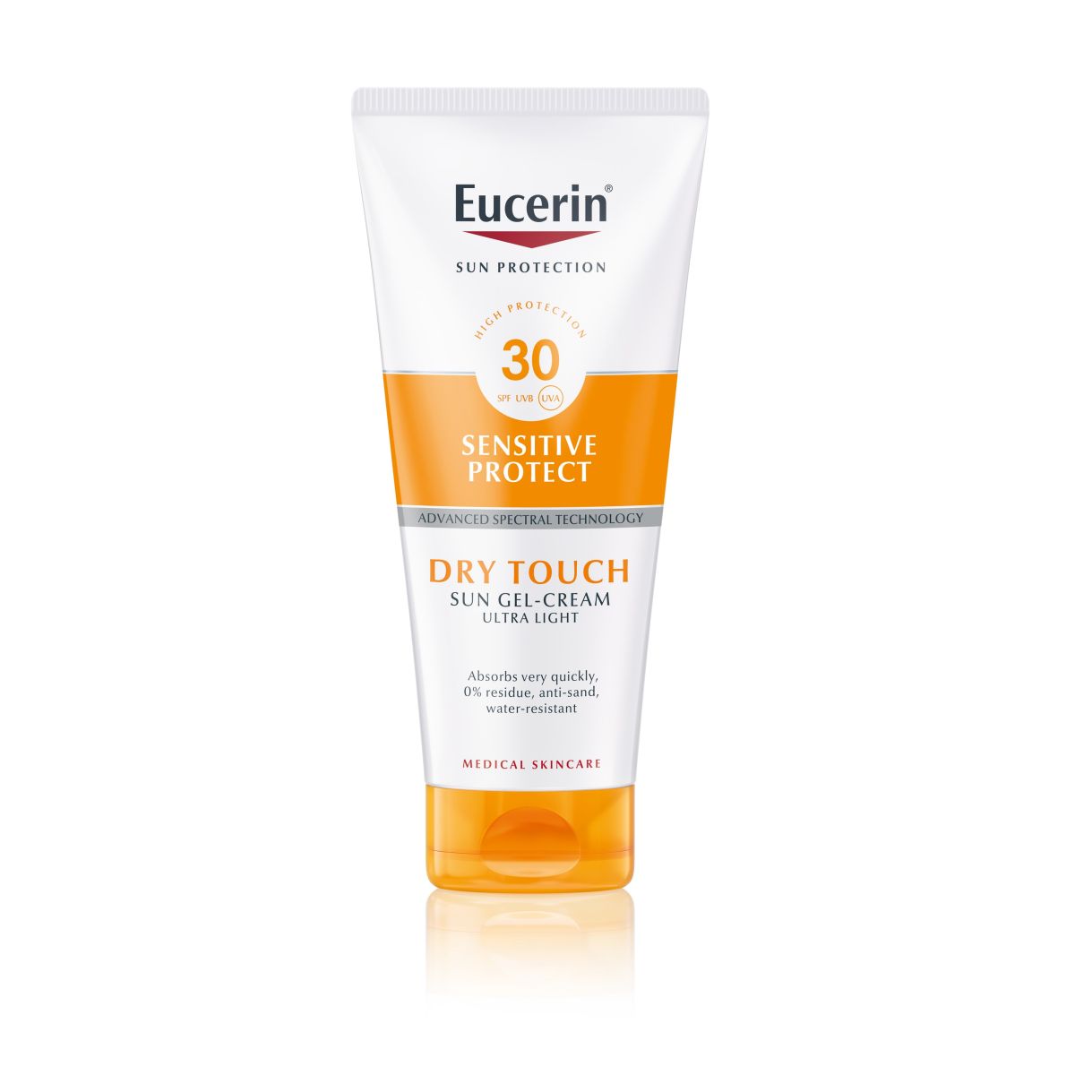 EUCERIN SUN PÄIKESEKAITSE GEEL-KREEM SPF30 200ML - Product Image