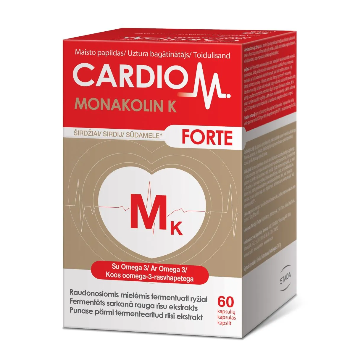 CARDIOM MONOKOLIN K FORTE KAPSLID N60 - Product Image