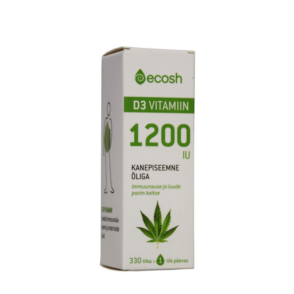 ECOSH D3-VITAMIIN TILGAD 1200IU/TILGAS 10ML KANEPIÕLIGA - Product Image