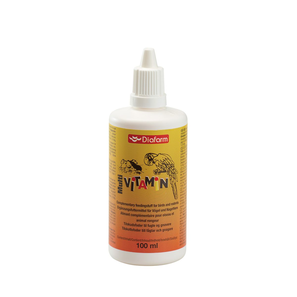 DIAFARM NÄRILISTE/LINDUDE MULTIVITAMIIN 100ML - Product Image