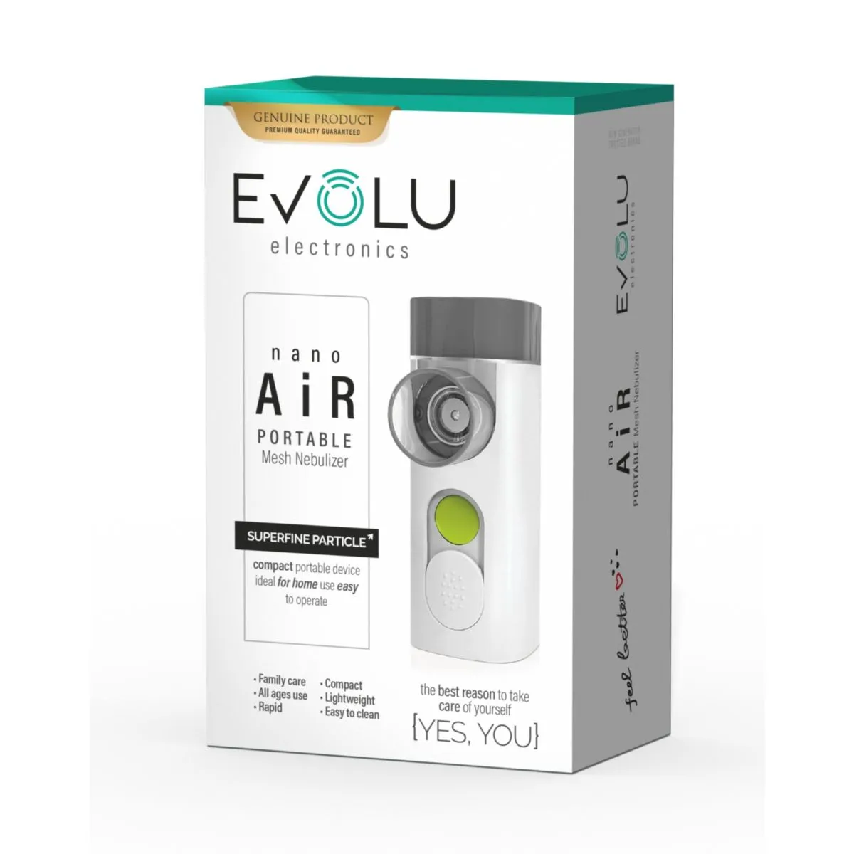 INHALAATOR EVOLU NANO AIR AKUGA