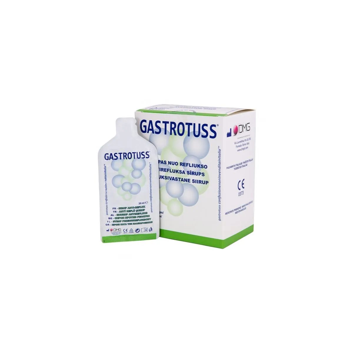 GASTROTUSS REFLUKSIVASTANE SIIRUP 20ML N20 - Product Image