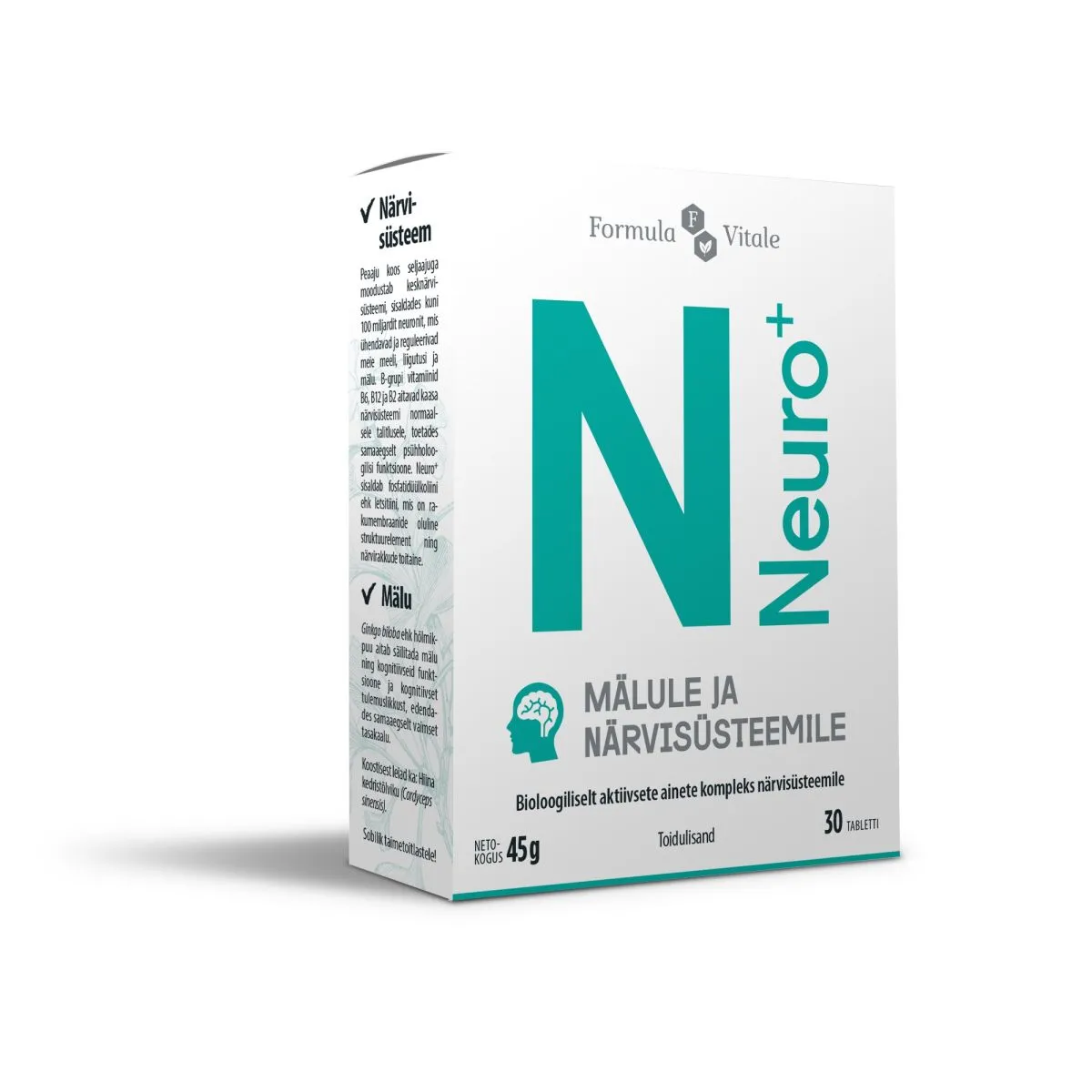 FORMULA VITALE NEURO+ TBL N30