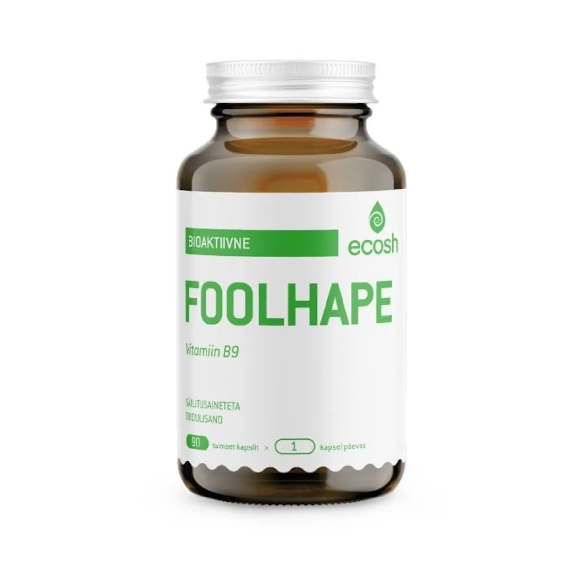 ECOSH BIOAKTIIVNE FOOLHAPE CAPS 400MCG N90