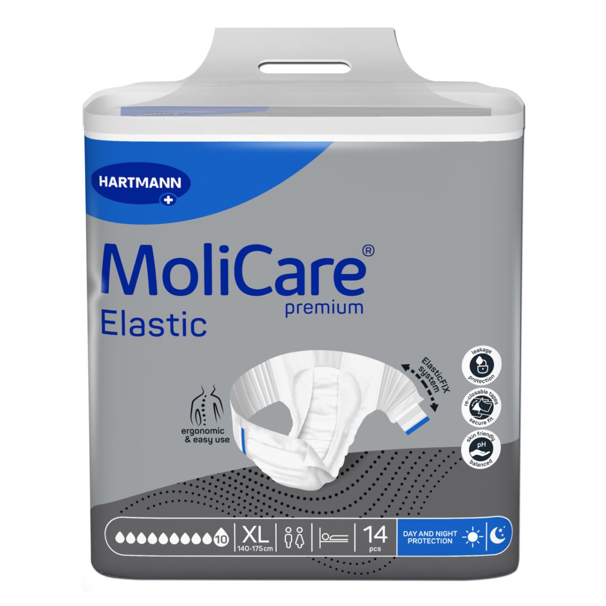 MOLICARE ELASTIC 10 TILKA XL N14 - Product Image