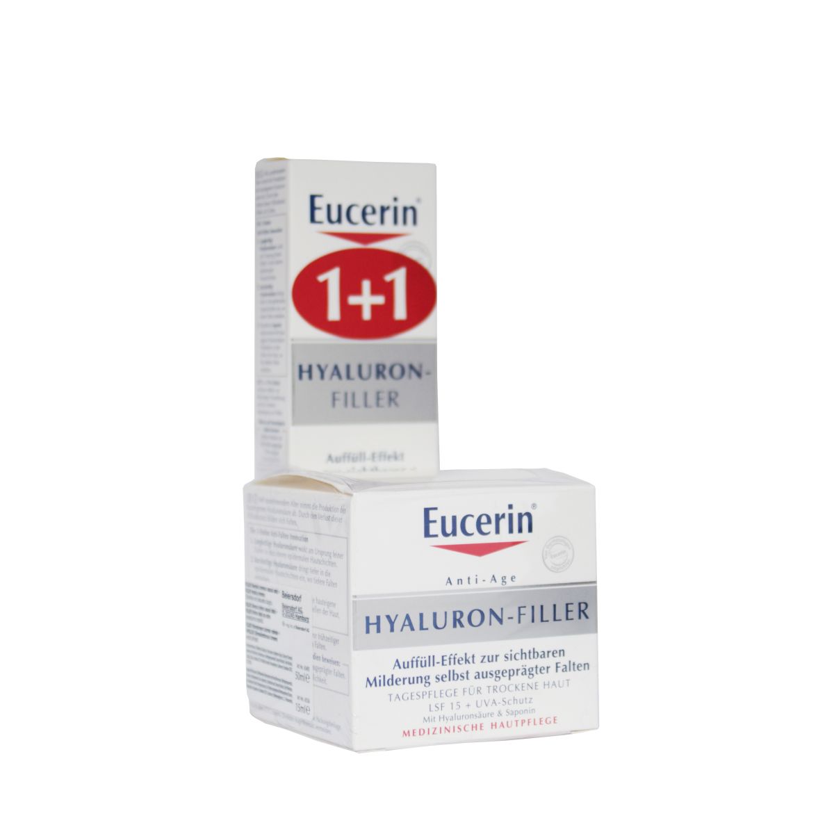 EUCERIN HYALURON FILLER PÄEVAKREEM 50ML+SILMAKREEM 15ML - Product Image