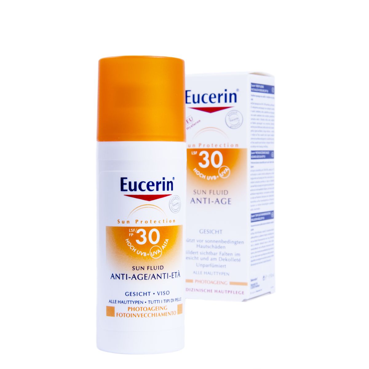 EUCERIN SUN VANANEMISVASTANE EMULSIOON NÄOLE SPF30 50ML - Product Image