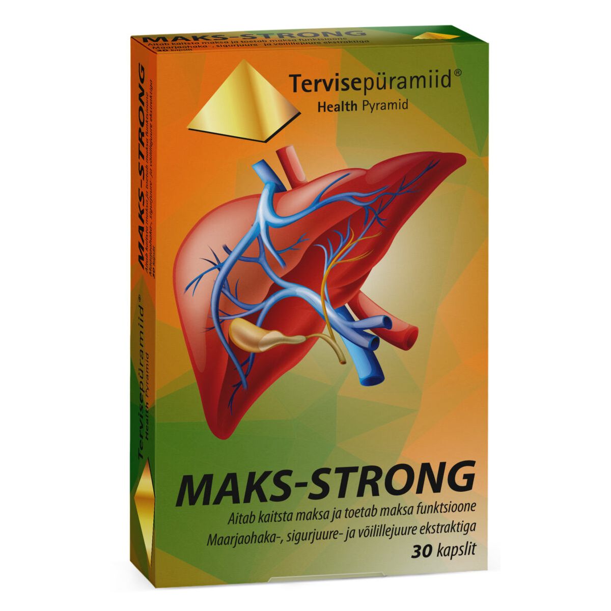 TERVISEPÜRAMIID MAKS-STRONG KAPSLID N30 - Product Image