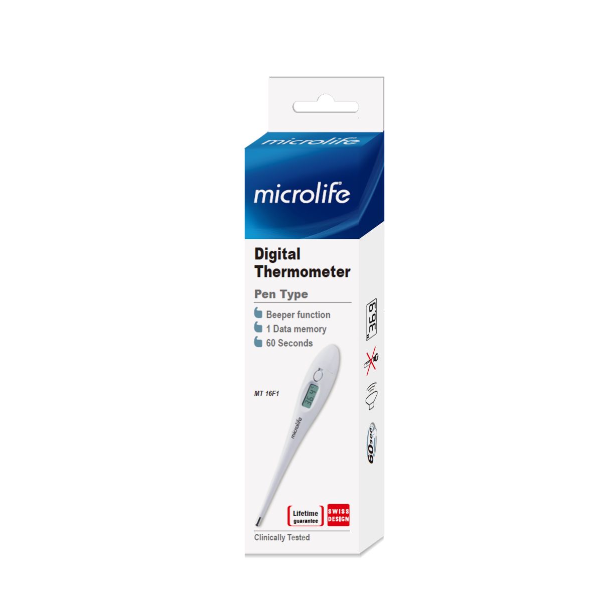 TERMOMEETER DIGITAALNE MICROLIFE COMPACT MT16F1 - Product Image