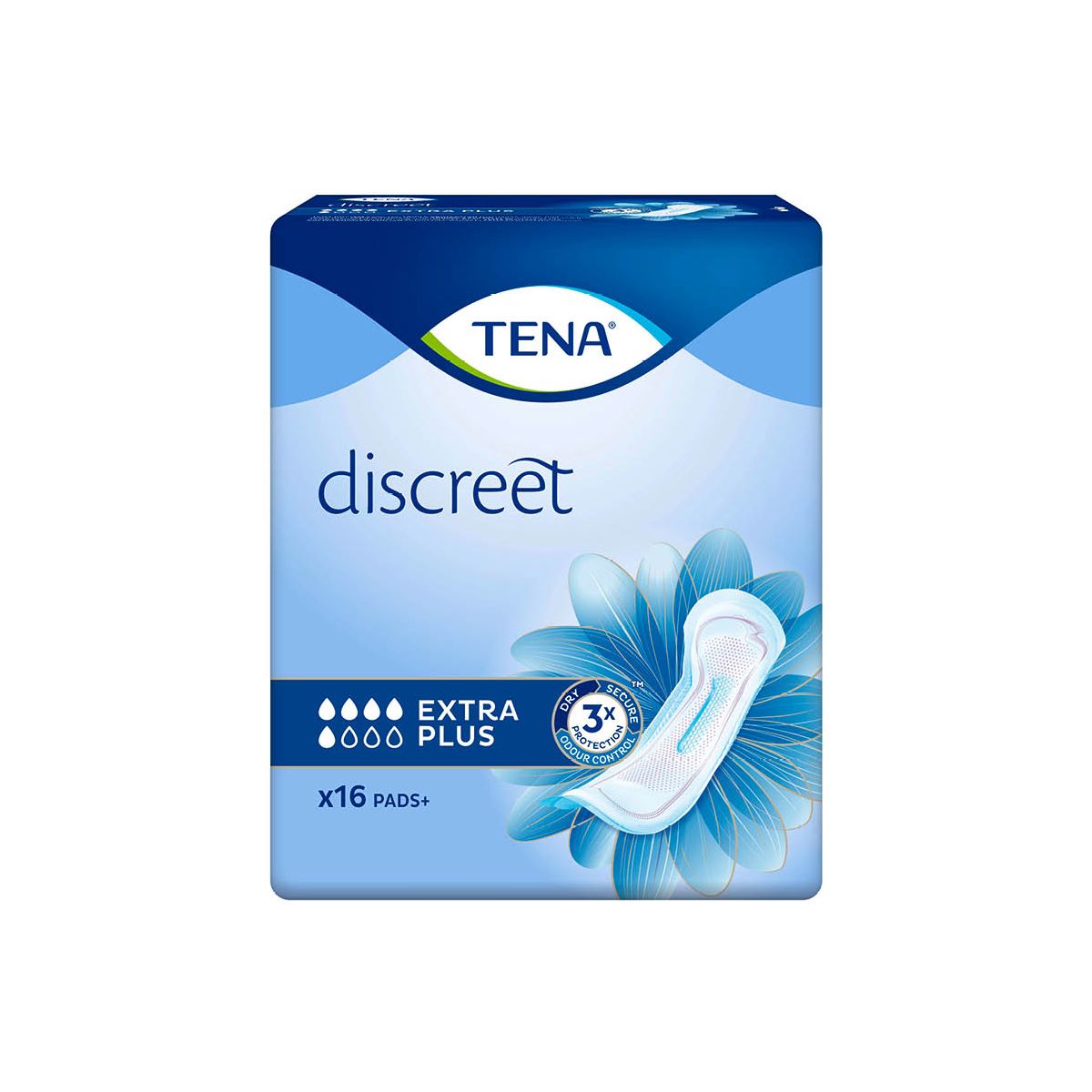 TENA DISCREET EXTRA PLUS N16 - Product Image