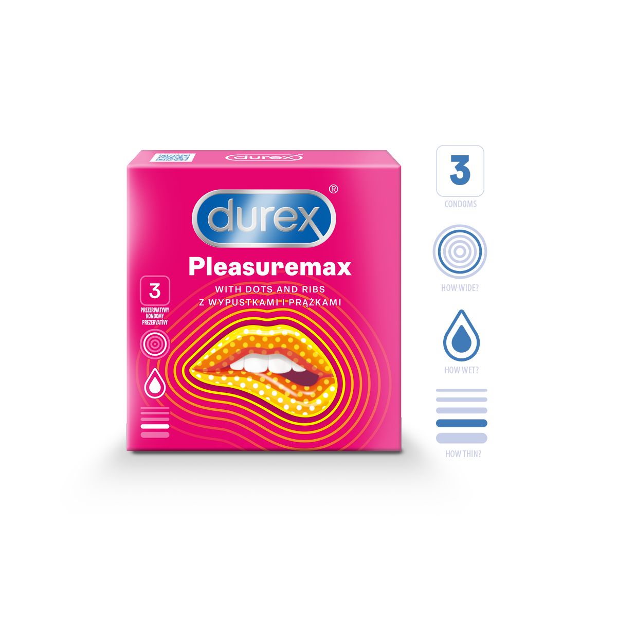 DUREX KONDOOMID PLEASUREMAX N3