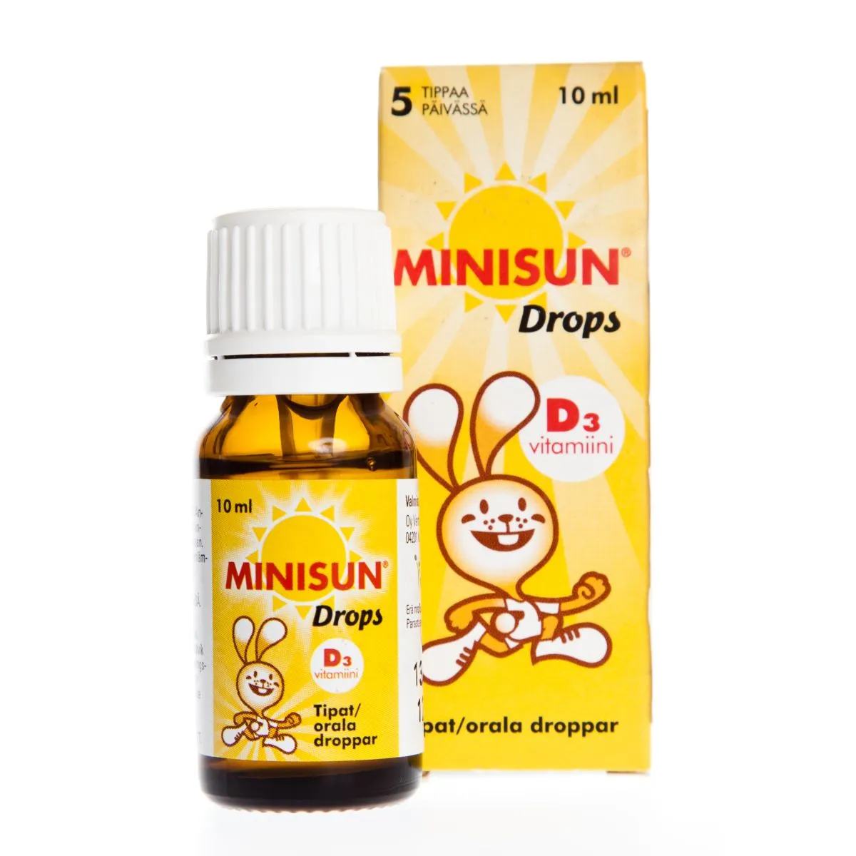 MINISUN JUNIOR VITAMIIN D TILGAD 10ML