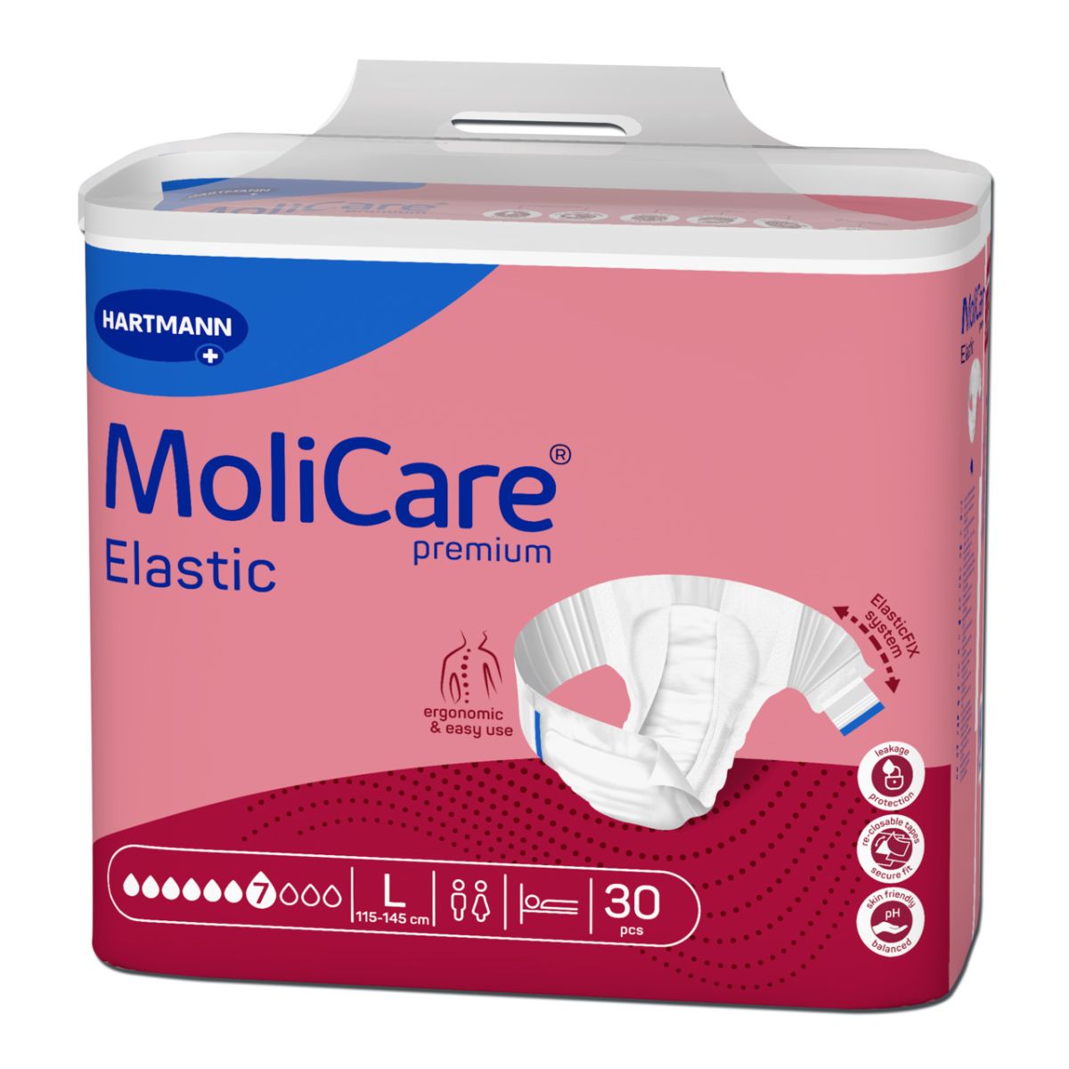 MOLICARE ELASTIC 7 TILKA L N30 - Product Image