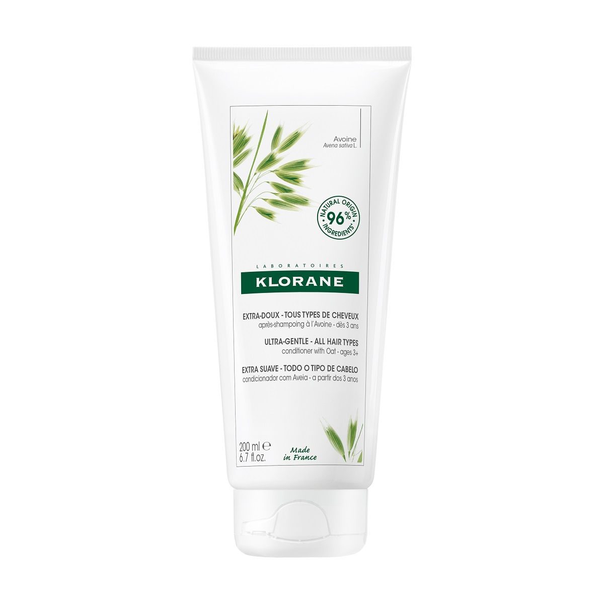 KLORANE JUUKSEPALSAM KAERAEKSTRAKTIGA 200ML - Product Image