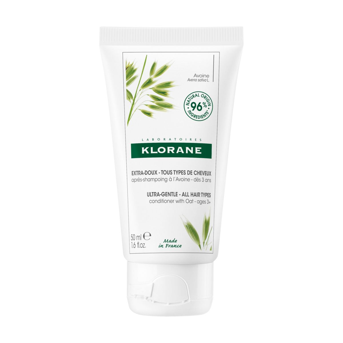 KLORANE JUUKSEPALSAM KAERAEKSTRAKTIGA 50ML - Product Image