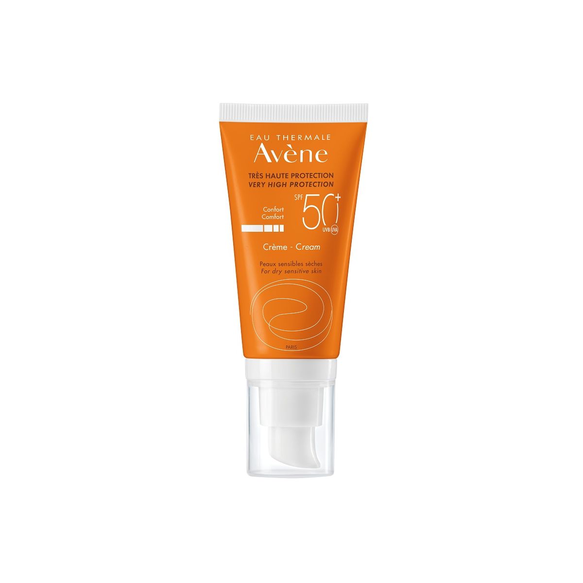 AVENE SUN PÄIKESEKAITSEKREEM SPF50+ KUIVALE NAHALE 50ML - Product Image