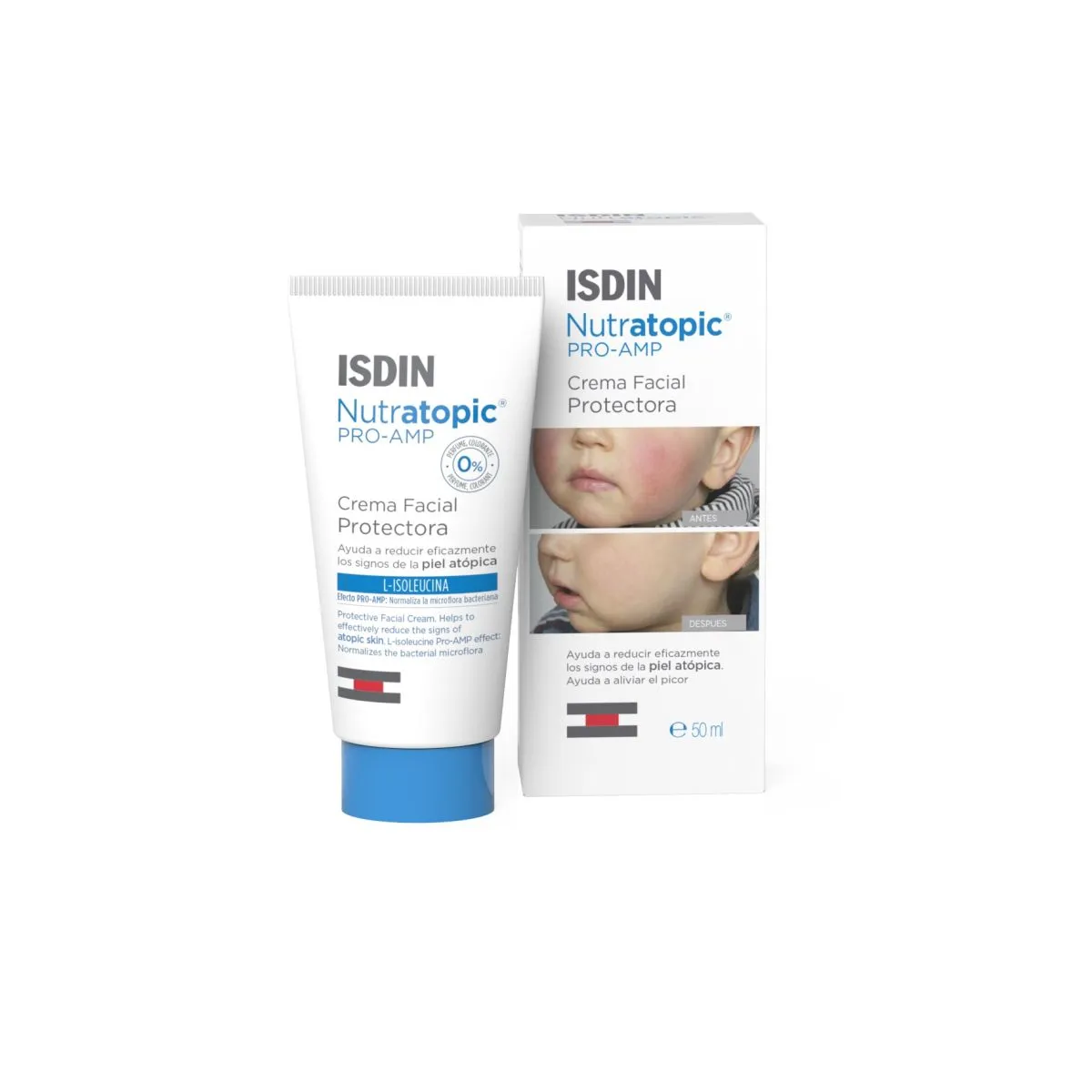 ISDIN NUTRATOPIC NÄOKREEM 50ML - Product Image