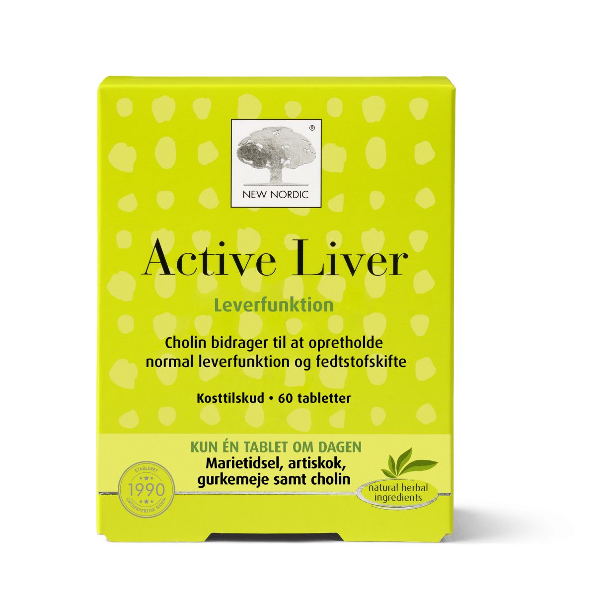 NEW NORDIC ACTIVE LIVER TBL N30 UUS KOOSTIS - Product Image