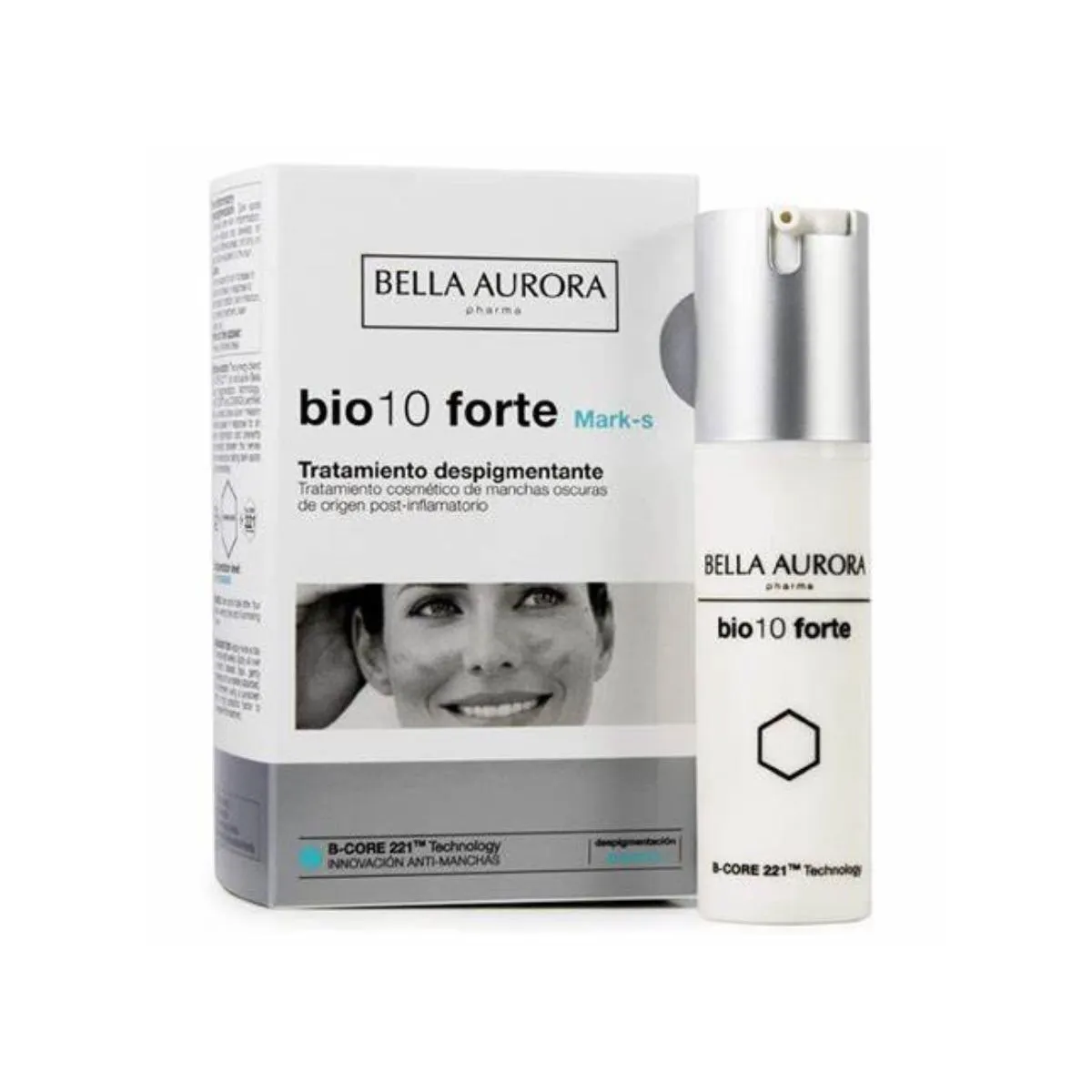 BELLA AURORA BIO10 FORTE MARK-S NÄOKREEM PIGMENDILAIKUDELE 30ML - Product Image