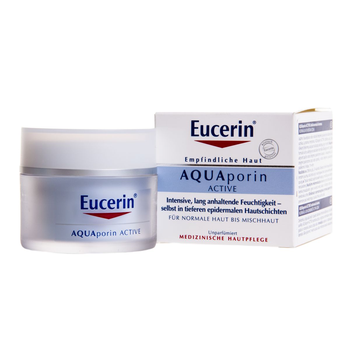 EUCERIN AQUAPORIN ACTIVE PÄEVAKREEM NORM NAHALE 50ML - Product Image