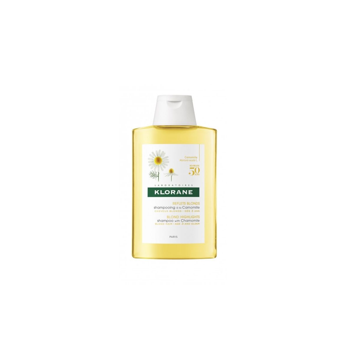 KLORANE SHAMPOON KUMMELI BLONDIDELE JUUSTELE 200ML - Product Image