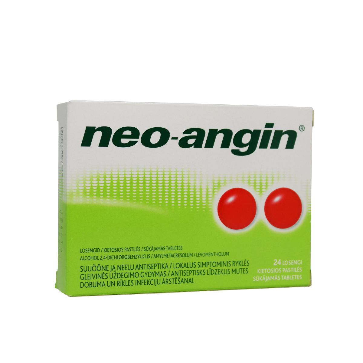 NEO-ANGIN LOSENG 0,6MG+1,2MG+5,9MG N24