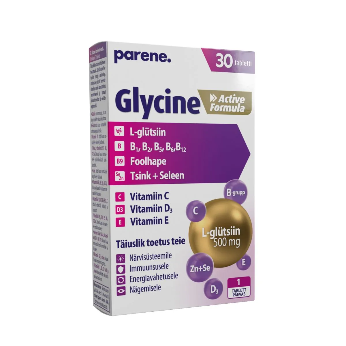 PARENE GLYCINE ACTIVE FORMULA N30 - Product Image