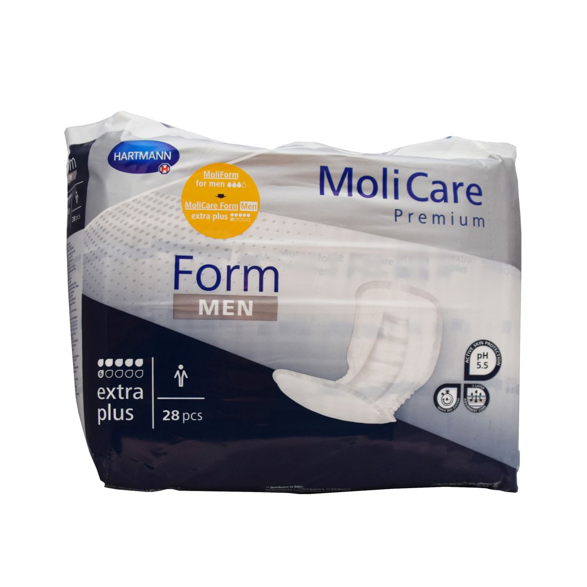 MOLICARE FORM EXTRA PLUS MEN VORMMÄHE MEESTELE N28 - Product Image