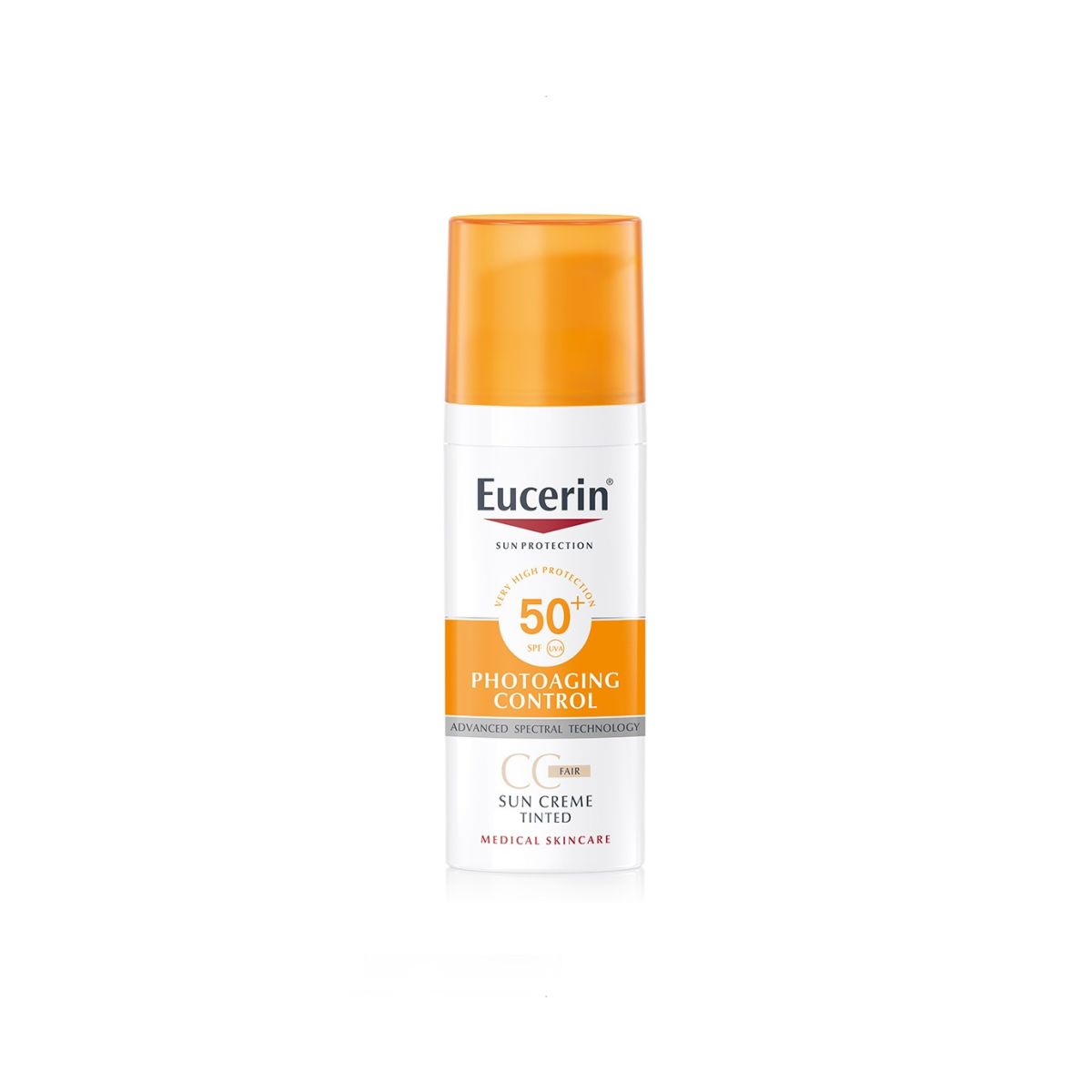 EUCERIN SUN PÄIKESEKAITSE CC KREEM SPF50 LIGHT 50ML - Product Image