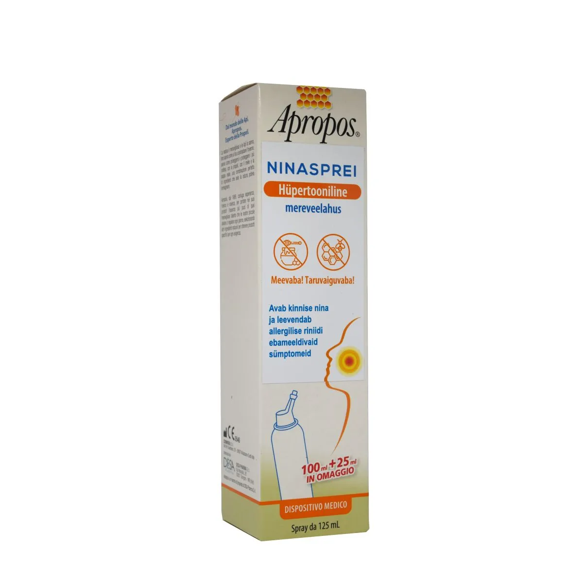 APROPOS NINASPREI HÜPERTOONILINE 125ML - Product Image 1