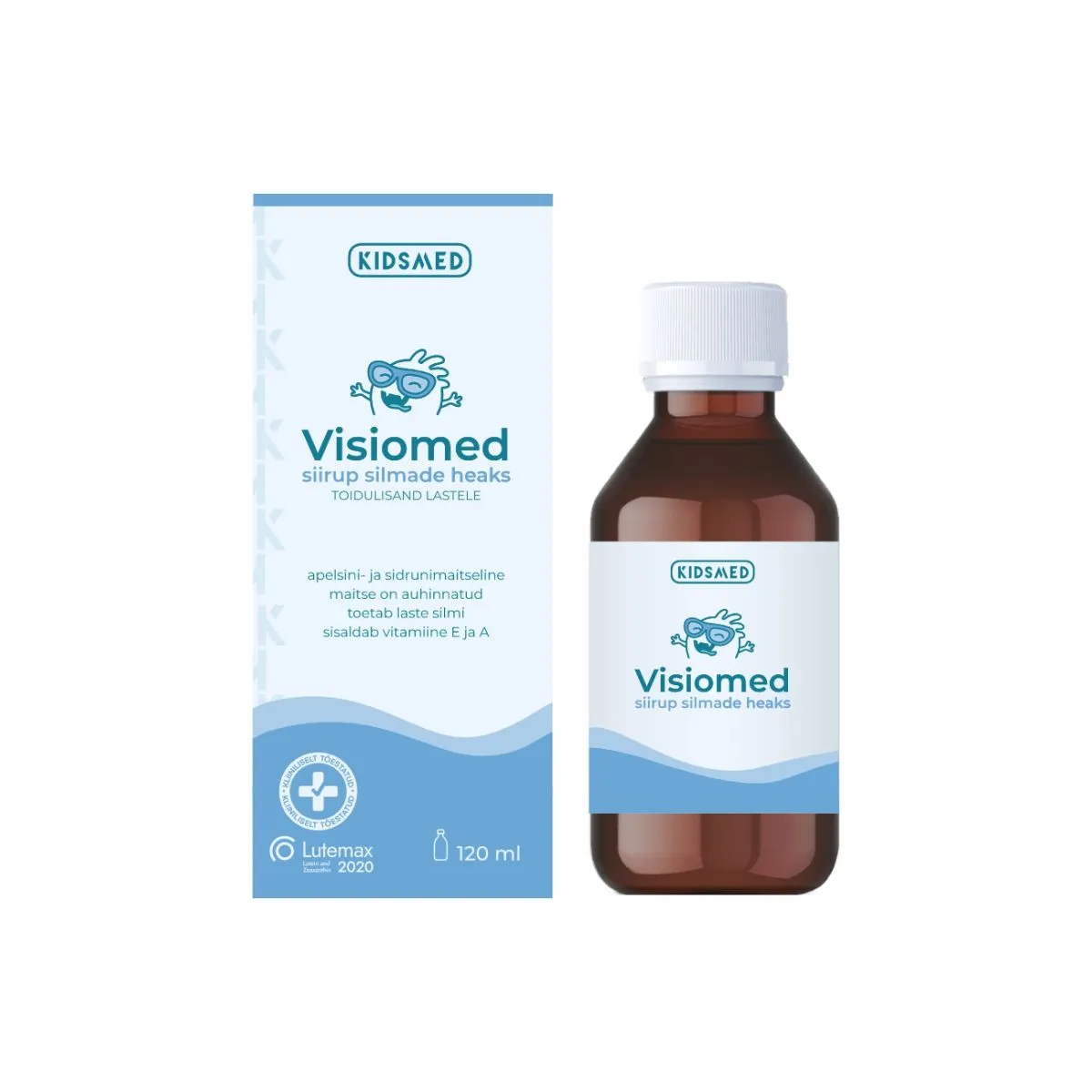 KIDSMED VISIOMED SIIRUP SILMADE HEAKS 120ML - Product Image