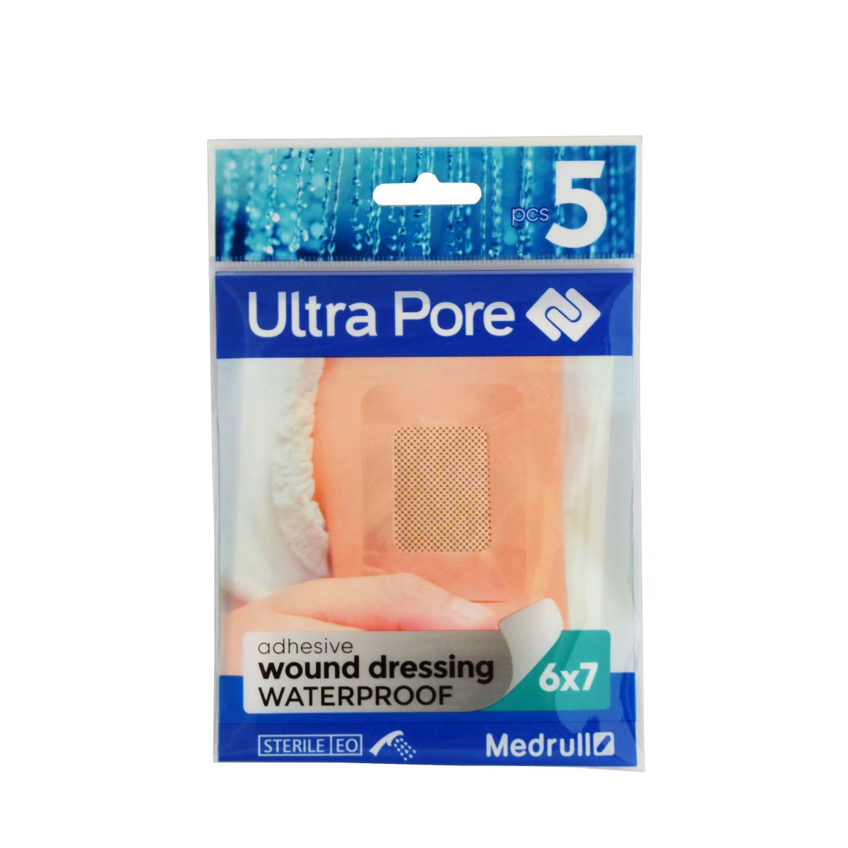 ISEKLEEPUV VEEKINDEL PLAASTER ULTRA PORE 6X7CM N5 (MEDRULL)