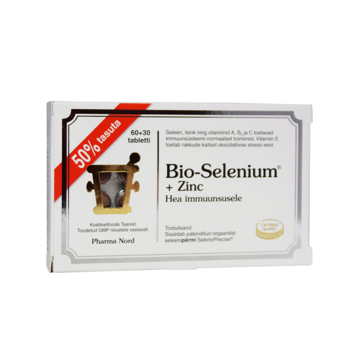 BIO-SELENIUM +ZINC TBL N60+30 - Product Image