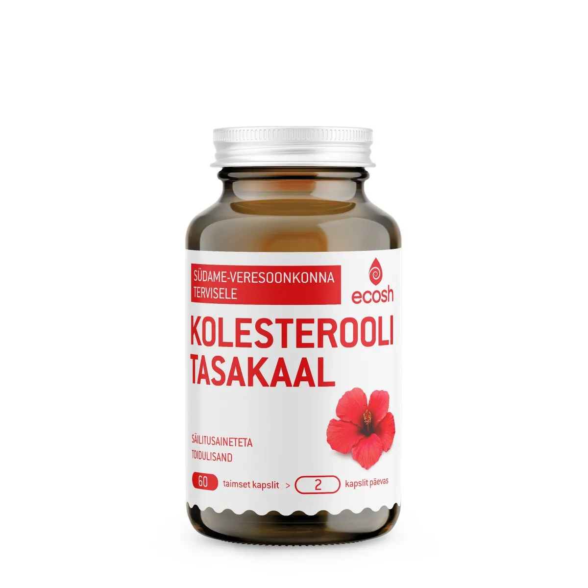 ECOSH KOLESTEROOLI TASAKAAL KAPSLID N60 - Product Image