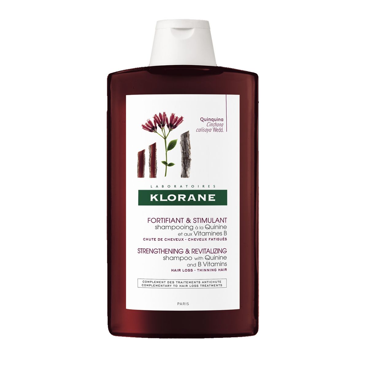 KLORANE SHAMPOON HINIINI JA VIT B 400ML - Product Image